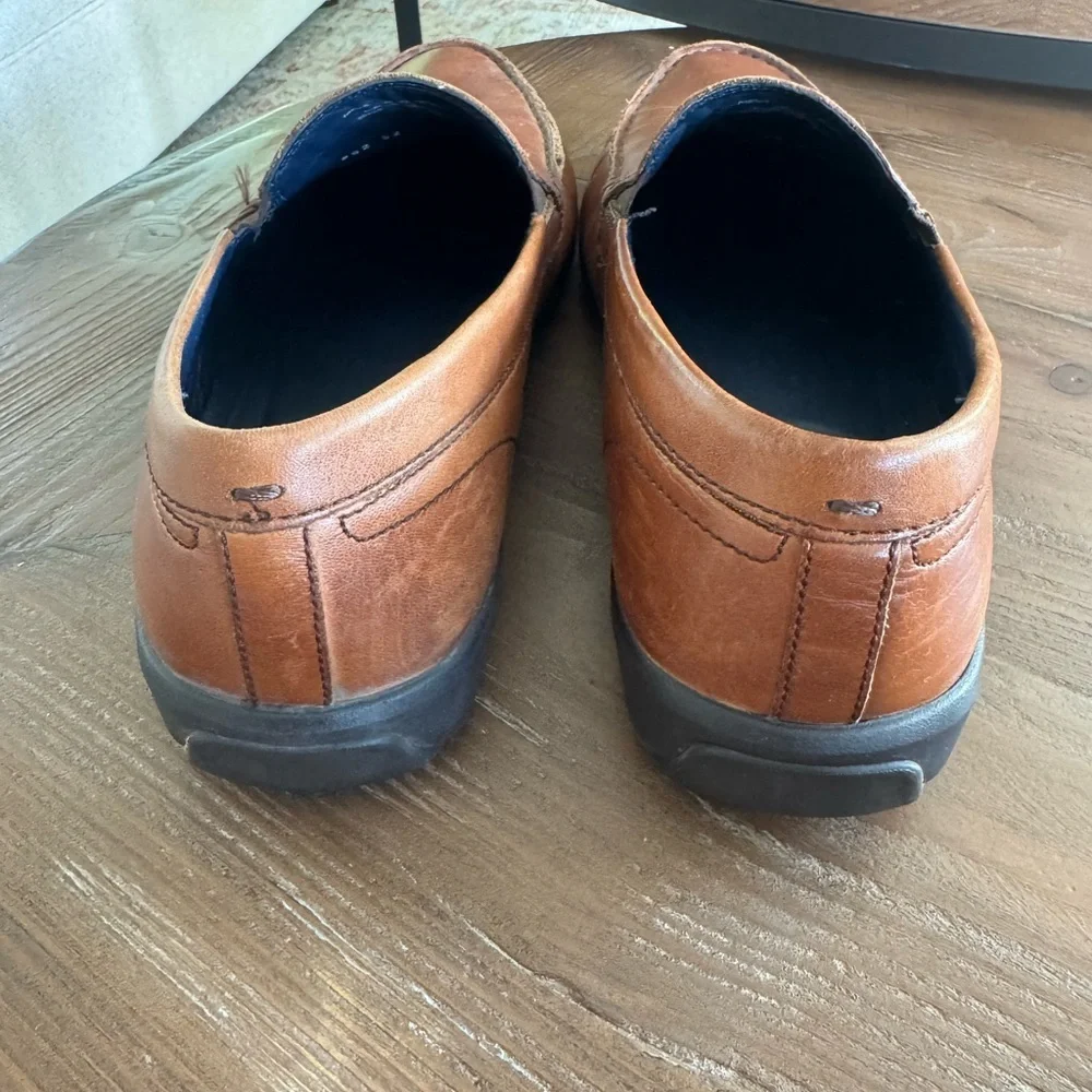 Cole Haan men's size 10 1/2 Brown Leather Driving Loafers